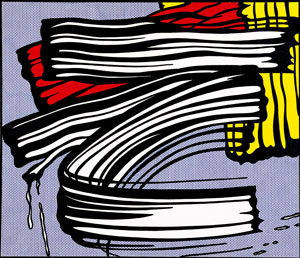 Roy Lichtenstein.  Kunst als Motiv, Little Big Painting (1965)