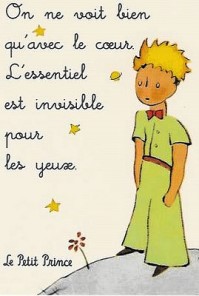 Le Petit Prince - man sieht nur mit dem Herzen...